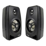 Caixa De Som Par Ambiente Preta 55w 8 Ohms Potente