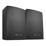 Caixa De Som Par Com Suporte Frahm Ps 200 Plus Preta 30w 