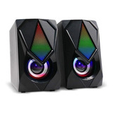 Caixa De Som Pc Gamer Rgb