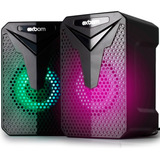 Caixa De Som Pc Notebook Gamer Caixinha Usb Potente Led