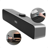 Caixa De Som Pc Notebook Subwoofer Usb Soundbar