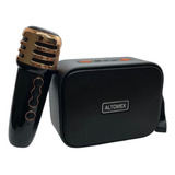 Caixa De Som Portatil 50w Com Microfone Bluetooth Automex