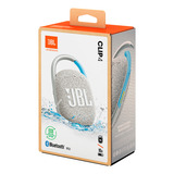 Caixa De Som Portátil Jbl Clip 4 Eco Branca 5w Rms Bluetooth