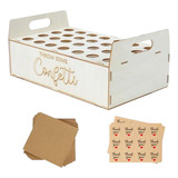 Caixa De Suporte De Cone De Confete De Casamento, Cones De