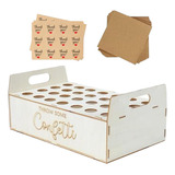 Caixa De Suporte De Cones De Confete, Caixa De Suporte De