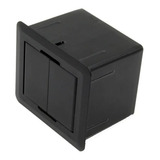Caixa De Tomada, 2 Tomadas 10a E 20a Caixa De Embutir Mesa Cor Preto