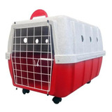 Caixa De Transporte Cães E Gatos Com Roda Clicknew Nº3