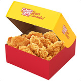 Caixa Delivery Frango Frito Viagem 18x21 Gg 1,5kg - 50un