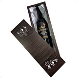 Caixa Em Mdf C/ Tampa Porta Garrafa De Vinho 750 Ml Promoção