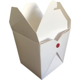 Caixa Embalagem Box Caixinha Comida Chinesa Oriental - 100un