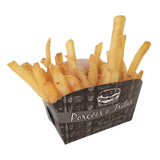 Caixa Embalagem Para Porções Lanches Fritas 200 Unds