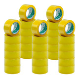 Caixa Fechada 30 Rolos Fita Adesiva 4.8cm X 100m Resistente