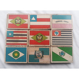 Caixa Fosforo Antiga - Bandeiras Estados Brasileiros - Am5