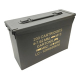 Caixa Maleta Munição Ammo Box Airsoft Paintball Bbs Nautika