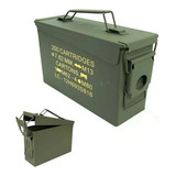 Caixa Munição Militar Ammo Box Ammobox Airsoft Bbs Paintball