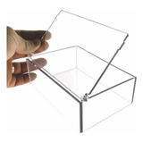 Caixa Organizadora Acrílica 15x10x5 Embalagem Porta Objetos