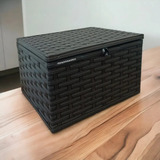 Caixa Organizadora Baú Fibra Sintética Grande N04 40x32x24