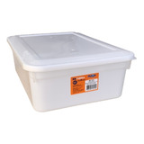 Caixa Organizadora Biopratika Com Tampa 0316 10 Lts Pleion