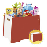 Caixa Organizadora Brinquedos Bau Infantil Porta