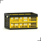Caixa Organizadora De Brinquedos Grande 45 Litros Dobrável Cor Amarelo