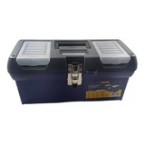Caixa P/ Ferramentas 16'' Trava Metálica Irwin Iwst16013-la Cor Azul/cinza