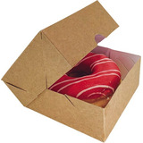 Caixa Para 1 Donuts - 10x10x4 Cm - 50 Unid.