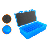 Caixa Para 50 Munições Cal 12ga/12mag Azul - Stg