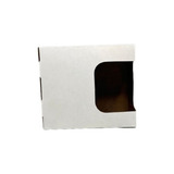 Caixa Para Caneca Porcelana C/ Visor 325ml Branca 50 Unid.
