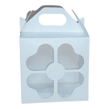 Caixa Para Caneca Porcelana Modelo Trevo 100 Unidades 