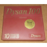 Caixa Para Disquetes 5 1/4 Dysan 100 Com 10 Disquetes