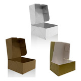 Caixa Para Presente Doces Joias Kraft 9x9x4 Kit 20 Un