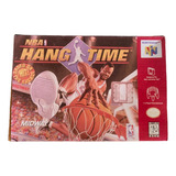 Caixa Paralela Com Berço Nba Hang Time Nintendo 64