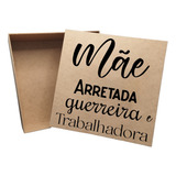 Caixa Personalizada Surpresa Criativa Presente Mãe Especial