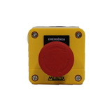 Caixa Plástica Amarela Botão Emergência 1nf Cp1-e Metaltex