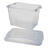 Caixa Plastica Organizadora Multiuso 20 Litros Transparente
