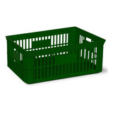 Caixa Plástica Vazada Hfg 115 Litros Verde Pn115