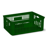 Caixa Plástica Vazada Hfg 115 Litros Verde Pn115