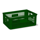 Caixa Plástica Vazada Hfg 115 Litros Verde Pn115
