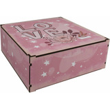 Caixa Presente Love 26x26x10 Mdf