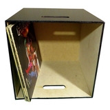 Caixa Preto Para 80 Disco / Lp / Vinil - Long Play - Pintado