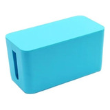Caixa Proteger E Organizar Tomadas Fios Fontes 40cm Azul
