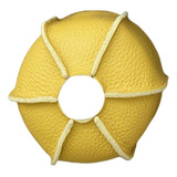 Caixa Protetora Para Tanque De Gás De Couro Amarelo 11x8cm