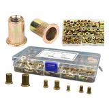 Caixa Rebite Rosca Interna M3 M4 M5 M6 M8 M10 Com 165 Pcs