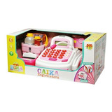 Caixa Registradora Infantil Com Som E Luz Dmt3815 Dm Toys
