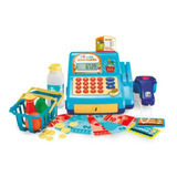 Caixa Registradora Infantil Creative Fun Azul Br386 - Multik