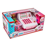 Caixa Registradora Infantil Creative Fun Mini Shopping Rosa