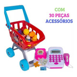 Caixa Registradora Infantil Mercadinho Brinquedo C/