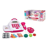 Caixa Registradora Mini Shopping Rosa Br1182 - Multikids