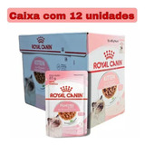 Caixa Sache Gatos 12 Un Royal Canin Kitten Filhotes 85 Gr