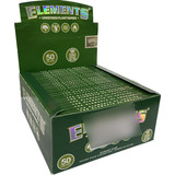 Caixa Seda Elements Green King Size Slim 50 Livretos
